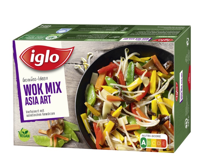 iglo Wok Mix Asia Art