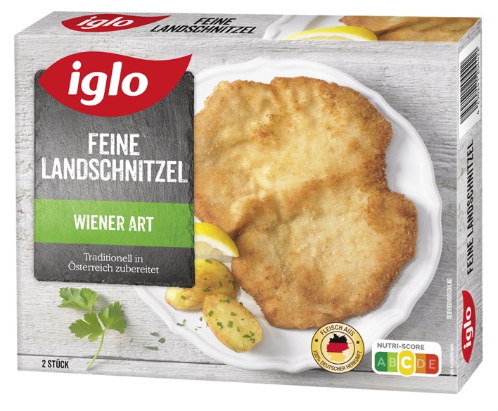 iglo feine Landschnitzel nach Wiener Art