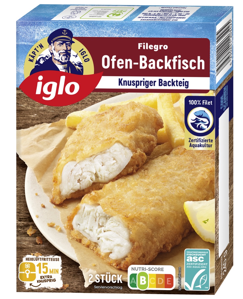 iglo Filegro Ofen-Backfisch ASC