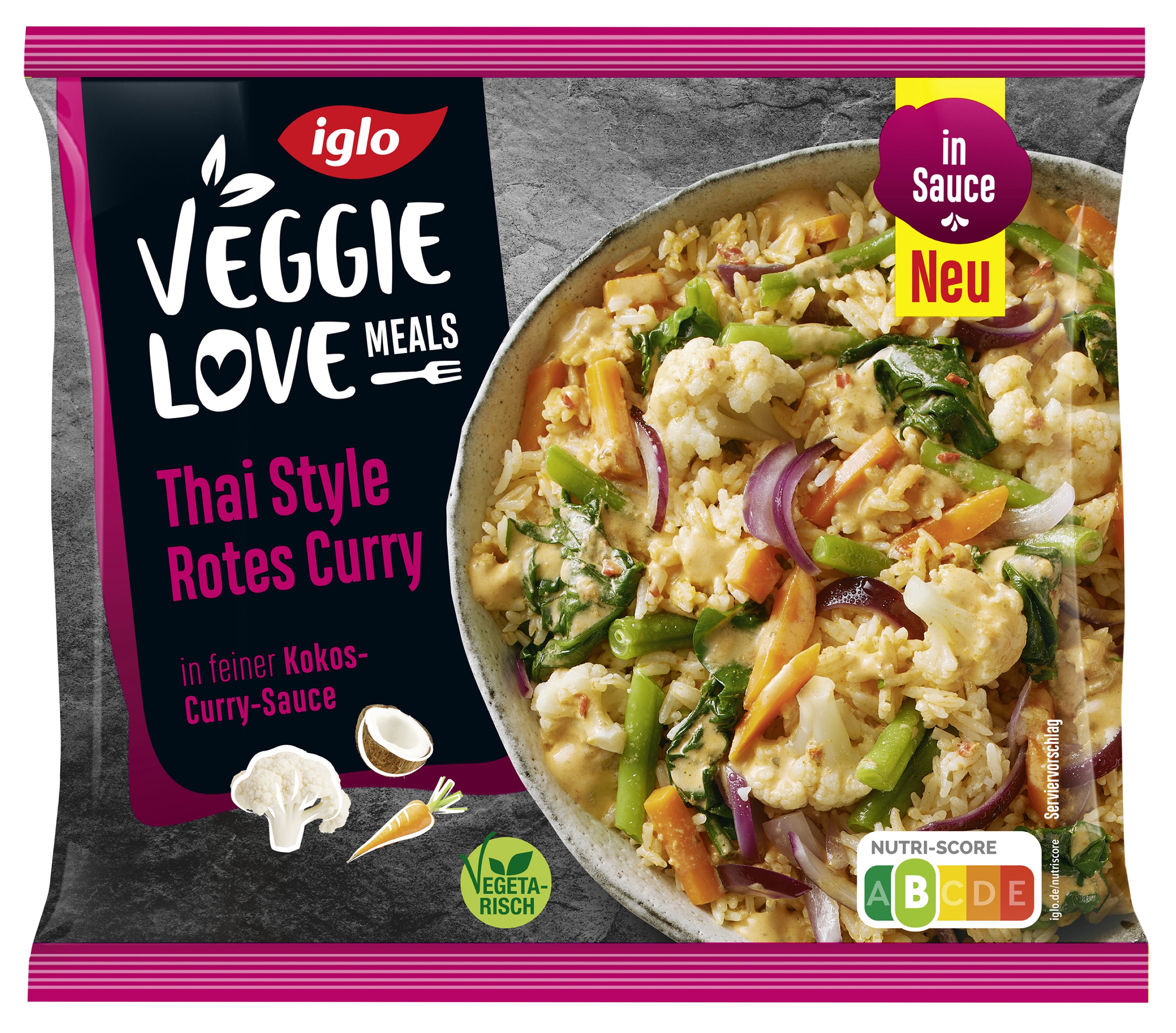 iglo Thai Style Rotes Curry - Veggie Love