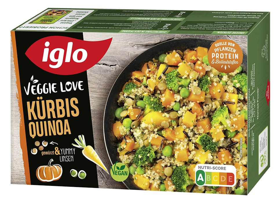 iglo Kürbis Quinoa - Veggie Love     