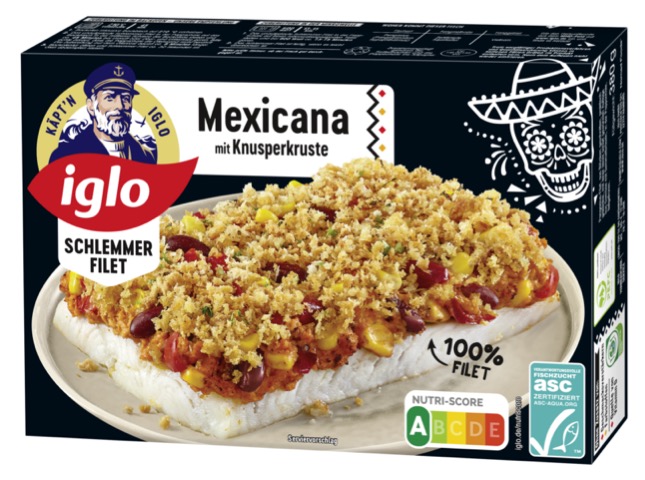 iglo Schlemmer-Filet Mexicana mit Knusperkruste 380g ASC