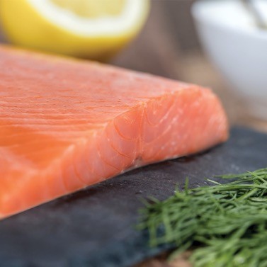 Lachs | Premium Räucherlachs | ungeschnitten, 1,1 - 1,5 Kg