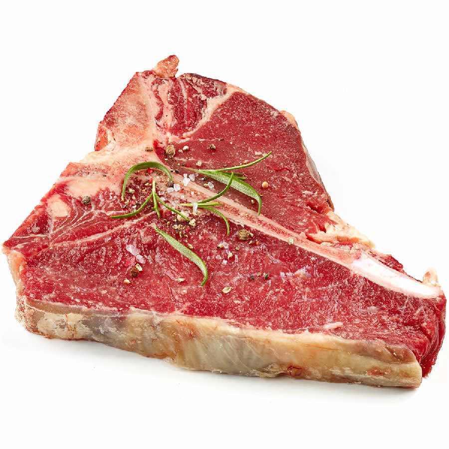 Rindersteak nach Art eines T-Bone Steak - Europa, einzeln vacuumiert, 400g Portion