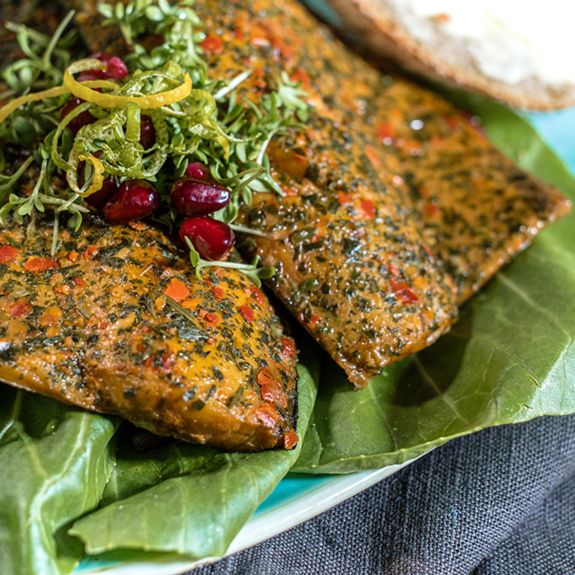 Makrelenfilet Kräuter | 2 Stück, insgesamt ca. 220 g